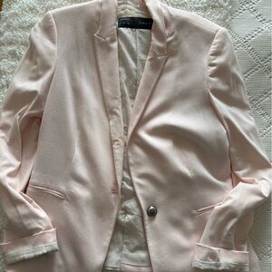 Zara Soft Pink Women's Blazer